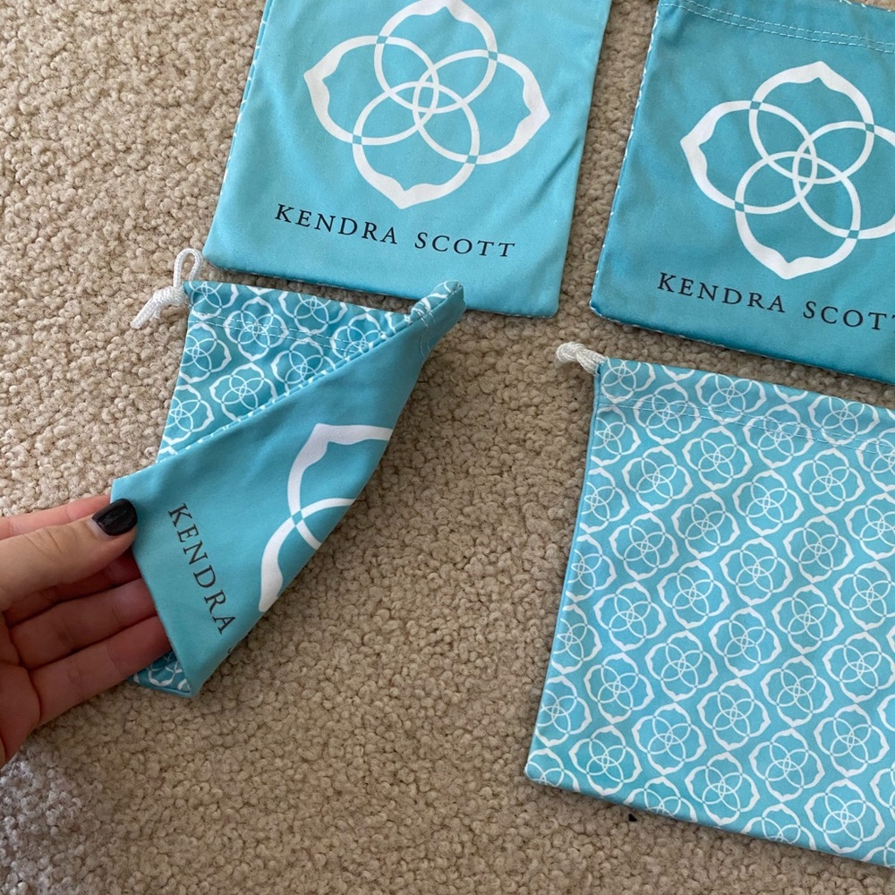 Kendra Scott jewelry bags x4